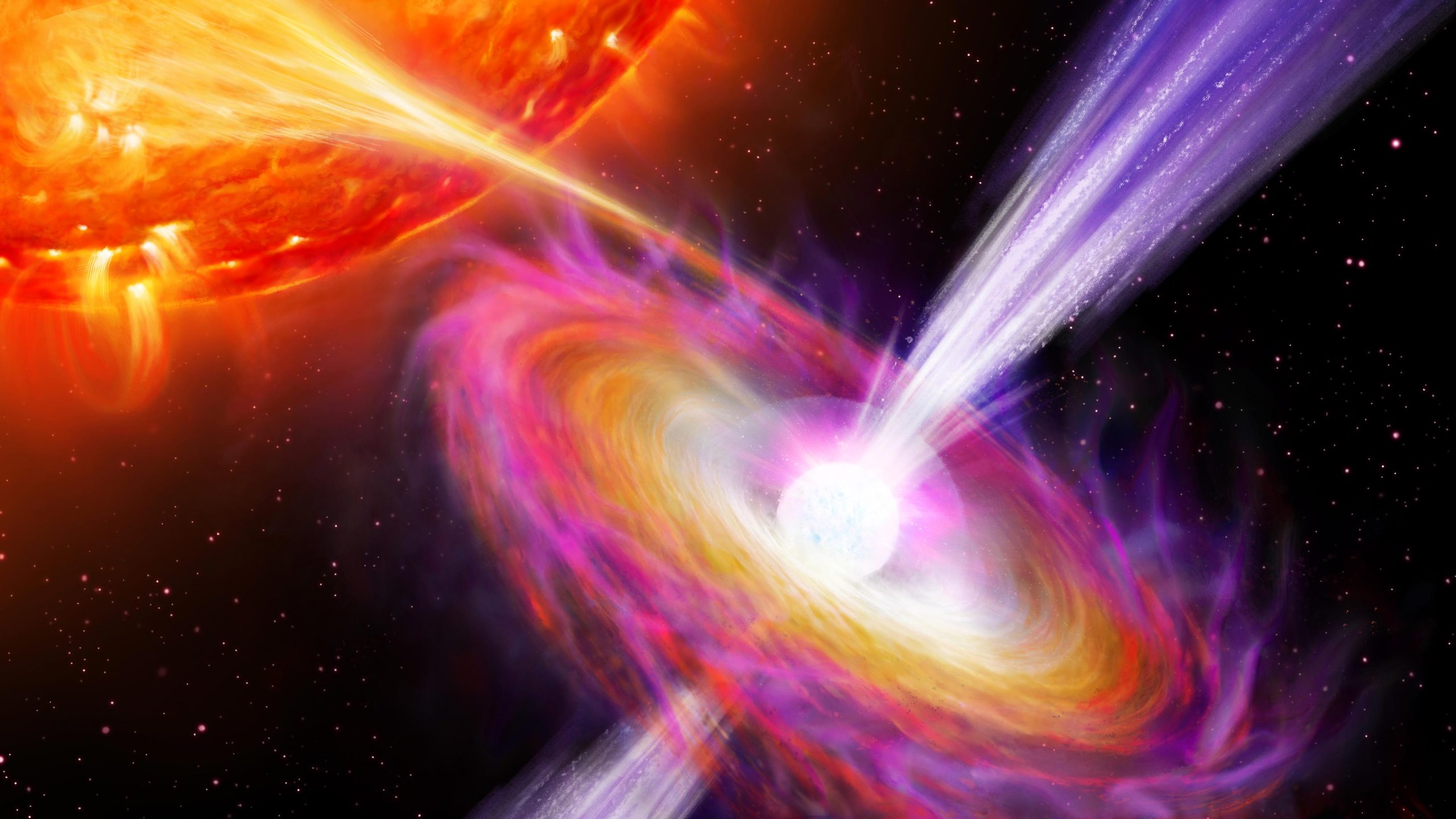 New Discovery Reveals Stellar Jets’ Incredible Speeds for the First Time “Cosmic Cannibals”
