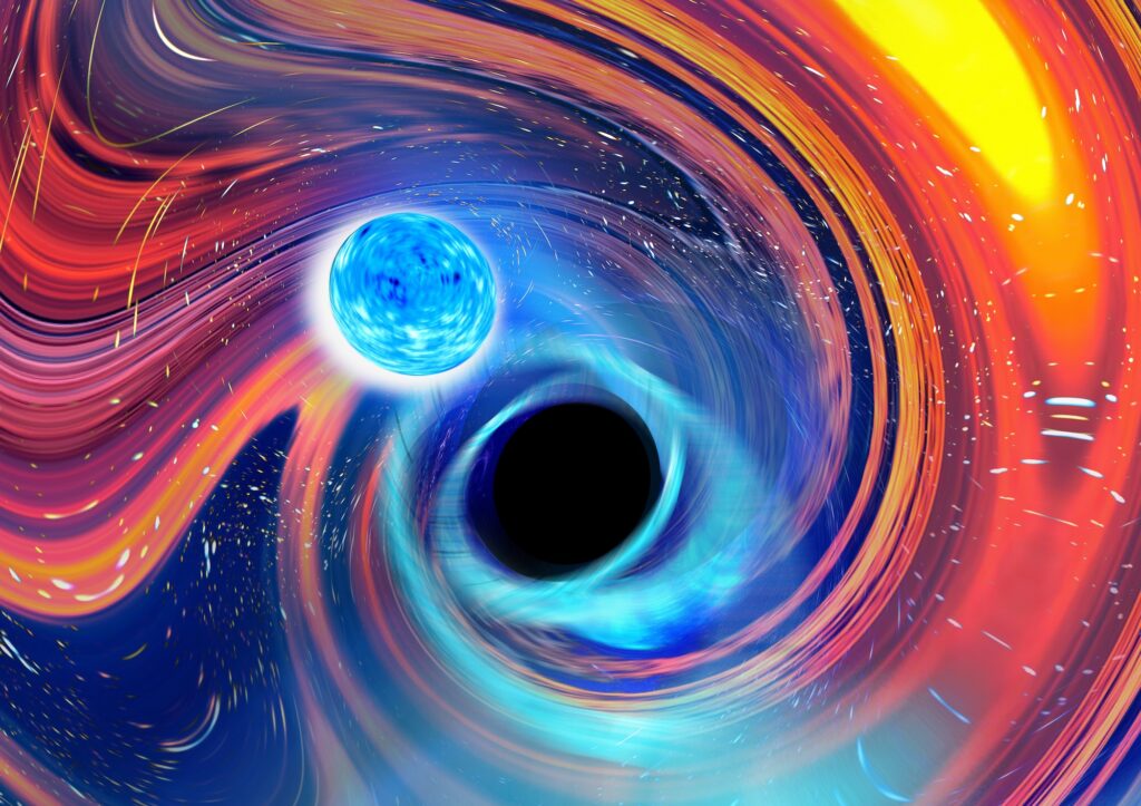 A Neutron Star Collided with a Remarkably Small Black Hole.