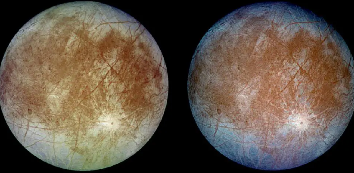 Recent Juno images indicate that the icy crust of Europa is moving freely above its concealed ocean.