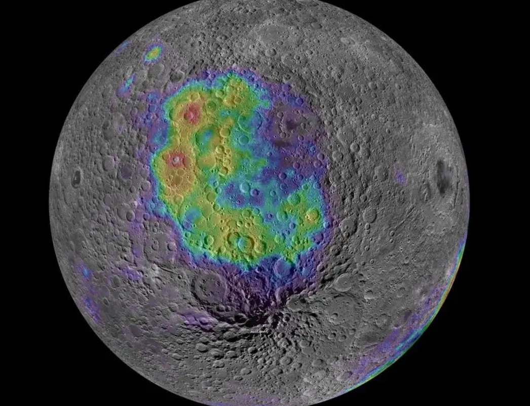 Scientists have uncovered a colossal structure weighing 2.18 billion kilograms beneath the surface of the Moon.