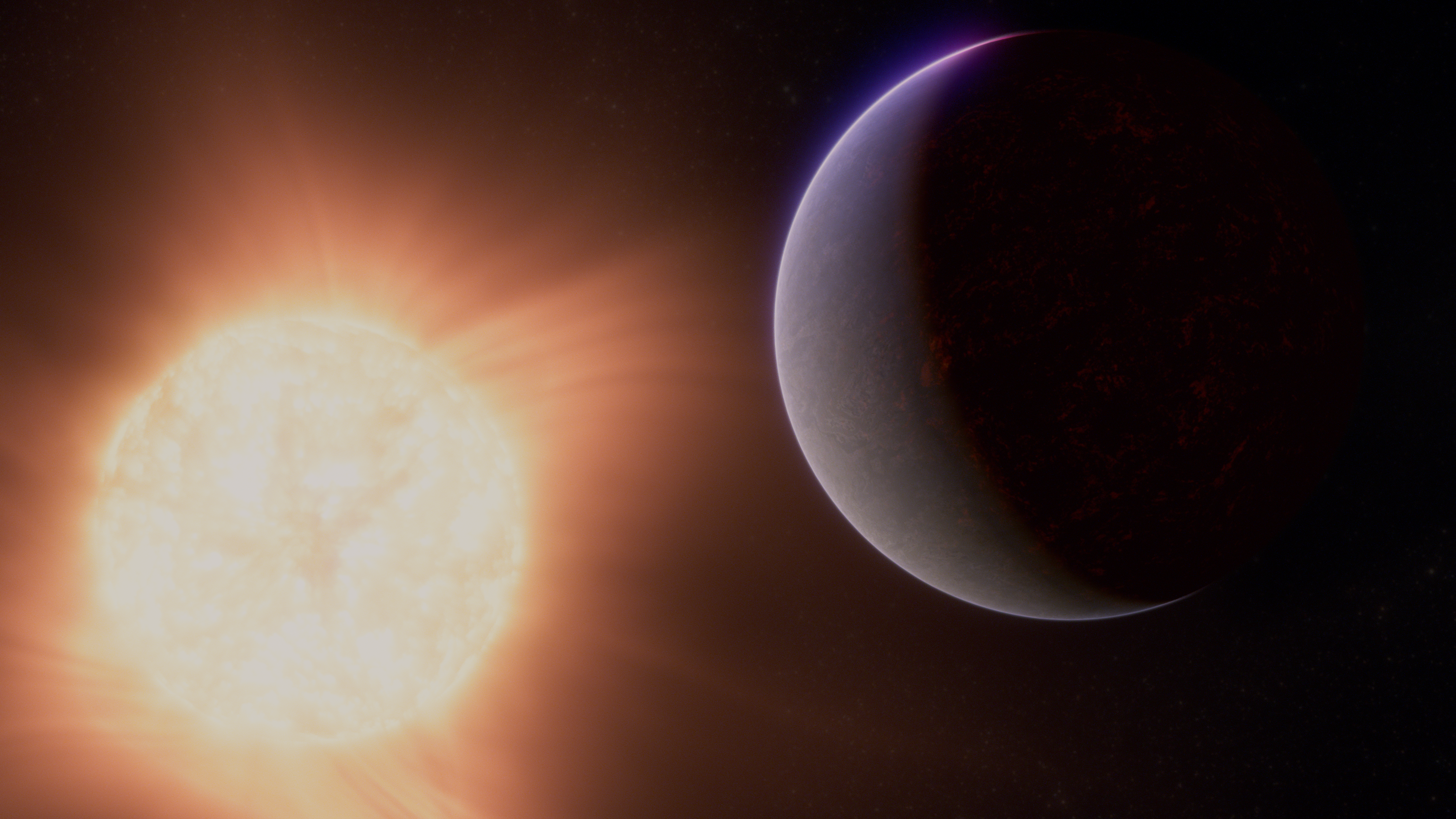 NASA’s Webb Telescope Discover Presence of Atmosphere Enveloping Rocky Exoplanet.