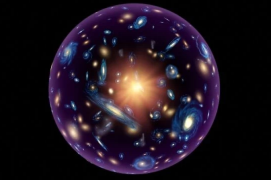 Numerous "virtual universes" were created to examine the progression of ...